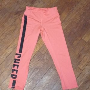 Neon pink/orange pants